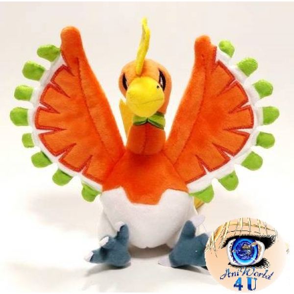 Officiële Pokemon center knuffel Pokemon fit Ho-oh 16cm